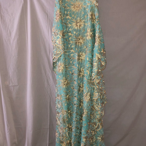 Mid west Africa dress with scarf - Picture 1 of 2